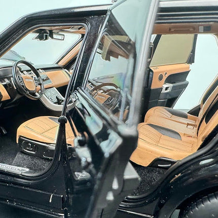Whelart Land Rover Range Rover Sport Black 1:18 Diecast Model Car - collector edition scale model