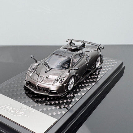 LCD Model Pagani Imola Silver 1:64 Diecast Model Car - collector edition scale model
