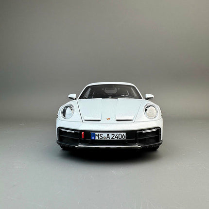 Norev Porsche 911 Dakar 2023 Ice Grey Metallic 1:18 Diecast Model Car - collector edition scale model