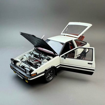 AutoArt Toyota AE86 Initial D 30th Anniversary 1:18 Diecast Model Car - detailed die-cast style model