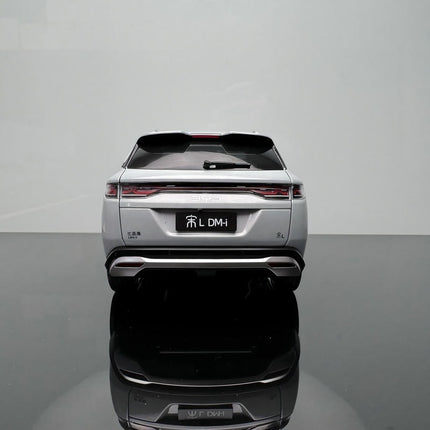 Original Model BYD Song L DM-i 2025 Ice Amber Blue 1:18 Diecast Model Car - scale model collectible piece
