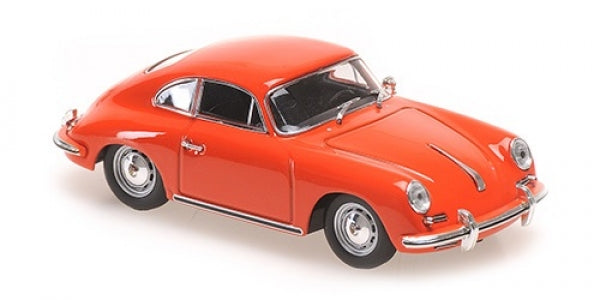 Red diecast model car, classic coupe design, 1:18 scale, detailed exterior