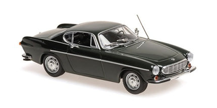 1:18 scale black vintage diecast model car with chrome details and detailed interior