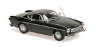 1:18 scale black vintage diecast model car with chrome details and detailed interior