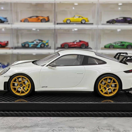 VIP Porsche 911 GT3 GT Silver 1:18 Resin Model Car - hand-finished display model