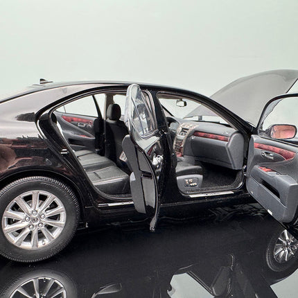 Norev Lexus LS460 Black 1:18 Diecast Model Car - showroom-quality model replica