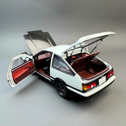 AutoArt Toyota AE86 Initial D 30th Anniversary 1:18 Diecast Model Car - collector edition scale model