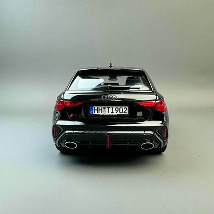 Norev Audi RS3 1:18 Diecast Model Car - studio product photo of the scale model