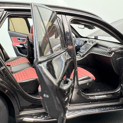 iScale Mercedes-Benz GLC X254 Gloss Black 1:18 Diecast Model Car - hand-finished display model