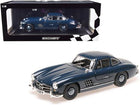 Minichamps 1955 Mercedes-Benz 300 SL W198 Dark Blue 1:18 Diecast Model - detailed collector display model