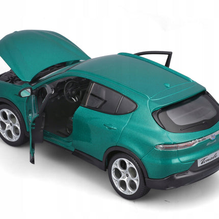 https://a.allegroimg.com/original/117a46/7b2c3b7c44a59f922243de0eacd0/Alfa-Romeo-Tonale-2022-Green-Bburago-1-24-Zielony-Model-Samochodu-21109-Stan-opakowania-oryginalne