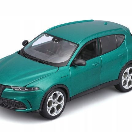 https://a.allegroimg.com/original/119f55/c97b57674debaa02f395436148ee/Alfa-Romeo-Tonale-2022-Green-Bburago-1-24-Zielony-Model-Samochodu-21109
