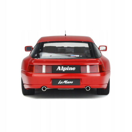 Alpine Renault GTA Le Mans 1991 Diecast Model Car 1:18, Custom Plates
