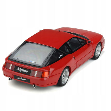 Alpine Renault GTA Le Mans 1991 Diecast Model Car 1:18, Custom Plates