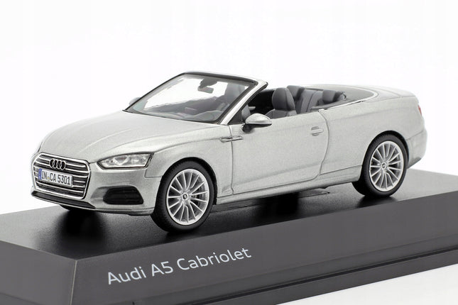https://a.allegroimg.com/original/11d1cf/a705ee164bebb5d394f7d7c3f240/Audi-A5-Cabriolet-F5-2017-Florett-Silver-Spark-1-43-1-43-Model-Samochodu
