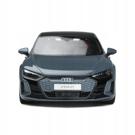 Audi RS E-tron GT 2021 Kemora Gray GT Spirit 1:18 Diecast Model Customized