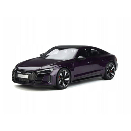 Audi RS e-tron GT 2021 Resin Model Car, Merlin Purple 1:18 Scale