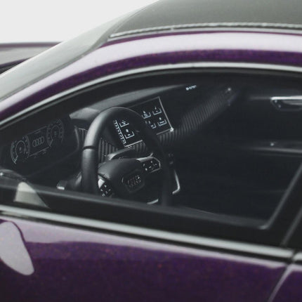 Audi RS e-tron GT 2021 Resin Model Car, Merlin Purple 1:18 Scale