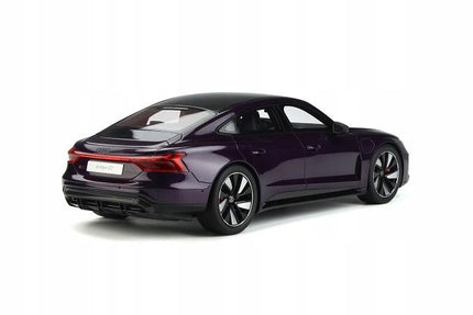 Audi RS e-tron GT 2021 Resin Model Car, Merlin Purple 1:18 Scale