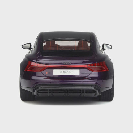 Audi RS e-tron GT 2021 Resin Model Car, Merlin Purple 1:18 Scale