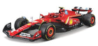 1:18 scale red Formula 1 diecast model car with detailed decals and sponsor logos