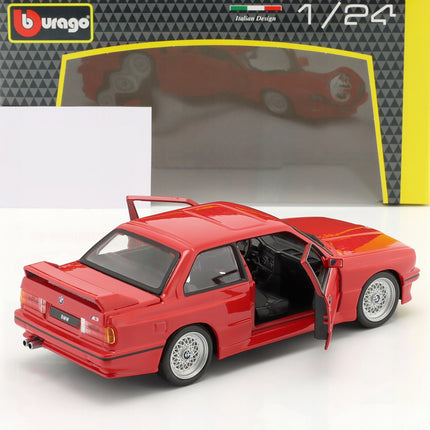 https://a.allegroimg.com/original/1165f0/dd61b1cb436e9fcba003e676f588/BMW-E30-M3-3-Series-1988-Red-Bburago-1-24-Czerwony-Metalowy-Model-Samochodu-Kod-producenta-21100-18-21100RD