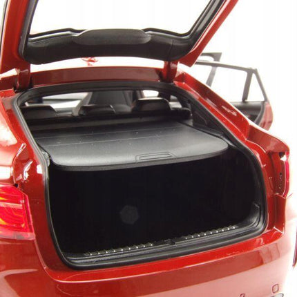 BMW X6M 2015 Diecast Model SUV, Norev 1:18, Red Metallic, Custom Plates