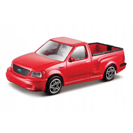 Bburago Ford SVT F-150 2024 Red 1:43 Diecast Model with Custom Plates