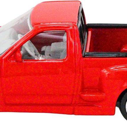 Bburago Ford SVT F-150 2024 Red 1:43 Diecast Model with Custom Plates