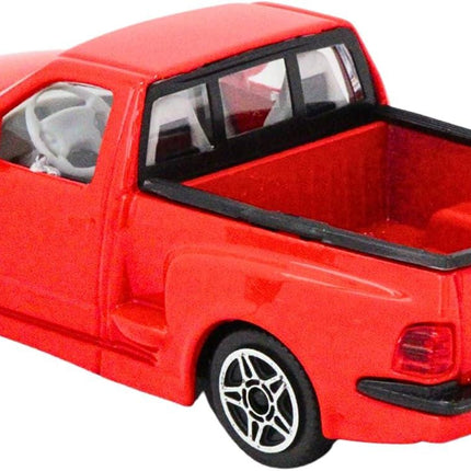 Bburago Ford SVT F-150 2024 Red 1:43 Diecast Model with Custom Plates