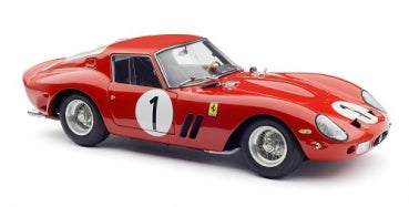 Red 1:18 scale diecast Ferrari race car model with number 1 and detailed features