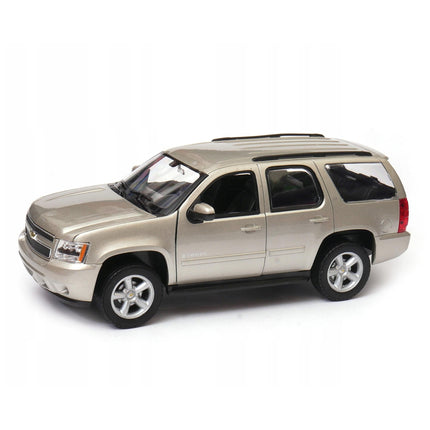 Chevrolet Tahoe 2008 Welly 1:24 22509 Diecast Model with Custom Plates