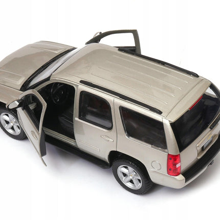 Chevrolet Tahoe 2008 Welly 1:24 22509 Diecast Model with Custom Plates