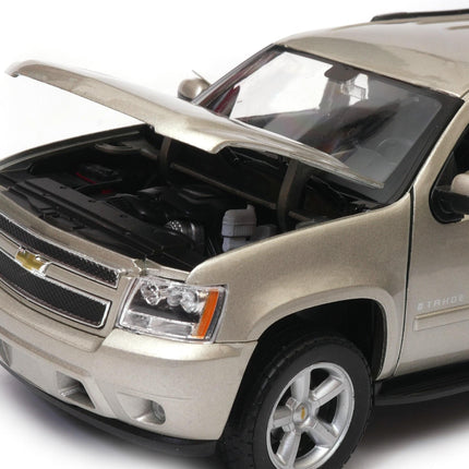 Chevrolet Tahoe 2008 Welly 1:24 22509 Diecast Model with Custom Plates