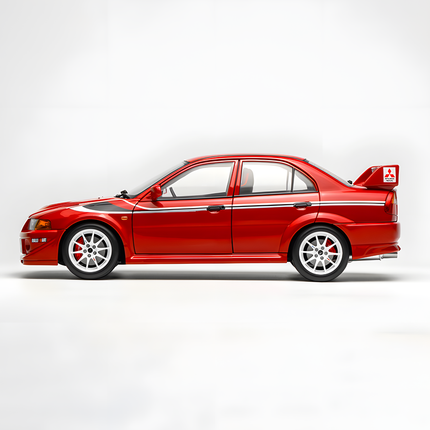 Motorhelix Mitsubishi Lancer Evolution VI 6.5 GSR T.M.E 1:18 Diecast Model Car - collectible scale model car
