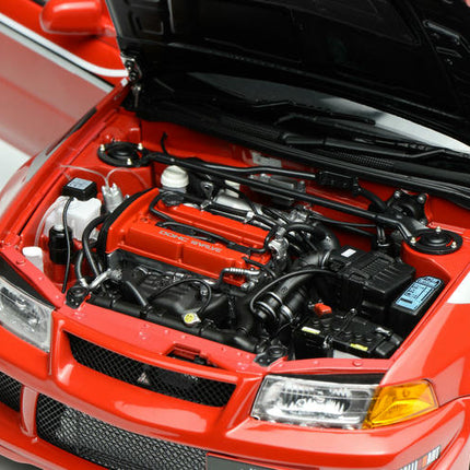 Motorhelix Mitsubishi Lancer Evolution VI 6.5 GSR T.M.E 1:18 Diecast Model Car - detailed model car replica