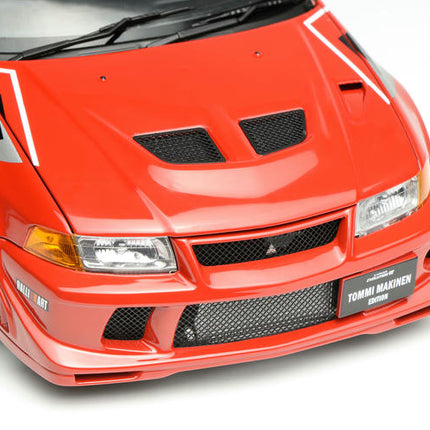 Motorhelix Mitsubishi Lancer Evolution VI 6.5 GSR T.M.E 1:18 Diecast Model Car - collector edition scale model