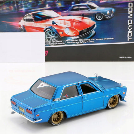 https://a.allegroimg.com/original/11f422/2c9510db4fafb85a6d9c7e3a580b/Datsun-510-Tokyo-Mod-JDM-1971-Candy-Blue-Maisto-Design-1-24-Model-Samochodu-Skala-skale-1-19-do-1-25