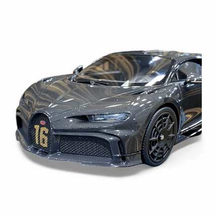 Bugatti Chiron Pur Sport 1:18 Scale Full Carbon Resin Model MR Collection - showroom-quality model replica