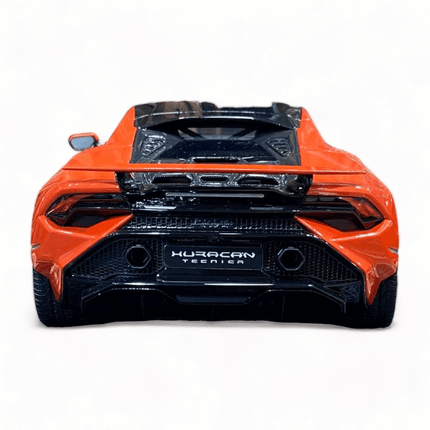 MR Collection Lamborghini Huracan Tecnica 1:18 Orange Diecast Model Car - collector edition scale model