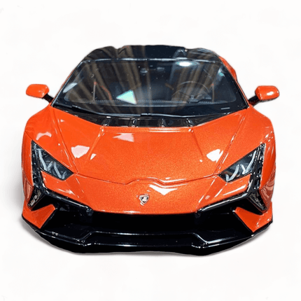 MR Collection Lamborghini Huracan Tecnica 1:18 Orange Diecast Model Car - premium collector scale model