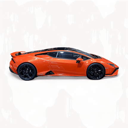 MR Collection Lamborghini Huracan Tecnica 1:18 Orange Diecast Model Car - collectible scale model car