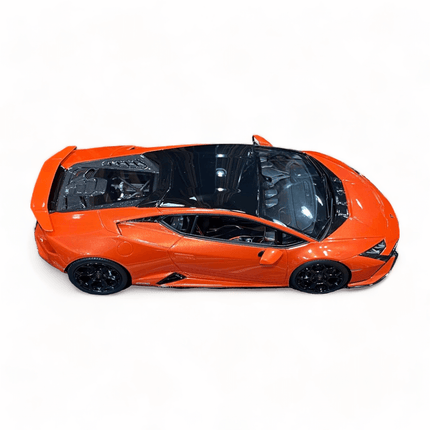 MR Collection Lamborghini Huracan Tecnica 1:18 Orange Diecast Model Car - fine detailed model replica