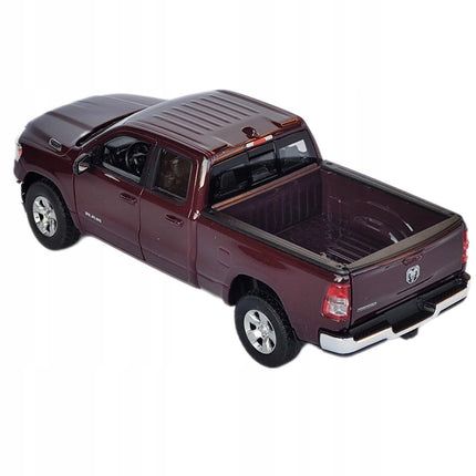 Dodge RAM 1500 2019 Welly 1:27 Diecast Model Car Metal Collector Scale Model with Custom Plates