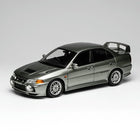 Motorhelix Mitsubishi Lancer Evolution IV Steel Silver 1:18 Diecast Model Car - detailed collector display model