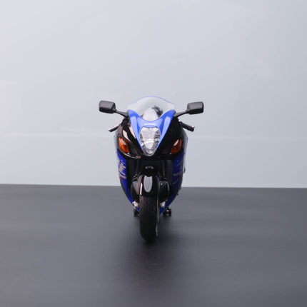 LCD Model Suzuki GSX-1300R Hayabusa Motorcycle Black 1:12 Diecast Model Motorcycle - premium collector scale model