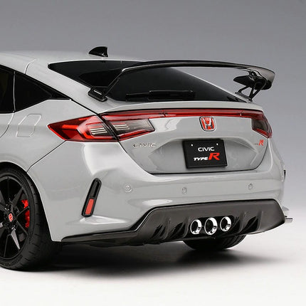 Motorhelix Honda Civic Type R FL5 Supersonic Gray 1:18 Diecast Model Car - collectible scale model car