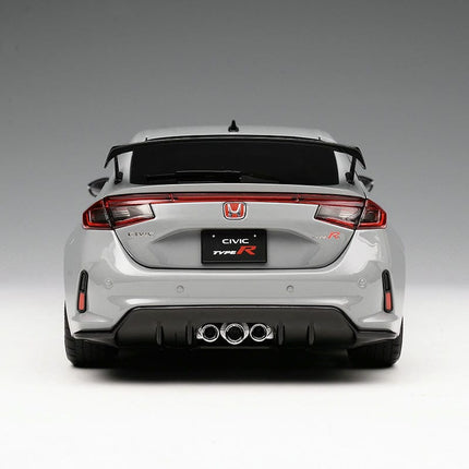 Motorhelix Honda Civic Type R FL5 Supersonic Gray 1:18 Diecast Model Car - fine detailed model replica