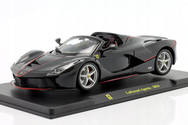 https://a.allegroimg.com/original/110ae1/a0e580dc4d9f9a4b2d09b4ee91c7/Ferrari-LaFerrari-Aperta-2016-Black-Bburago-1-24-Edicola-Model-Samochodu