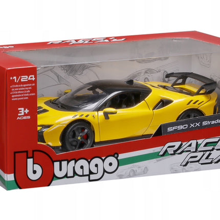 https://a.allegroimg.com/original/11e295/fd67ab764fe297ba8f849fbad979/Ferrari-SF90-XX-SF90XX-Stradale-4-0-V8-2024-Bburago-1-24-Zolty-Model-26032-Wiek-6-lat